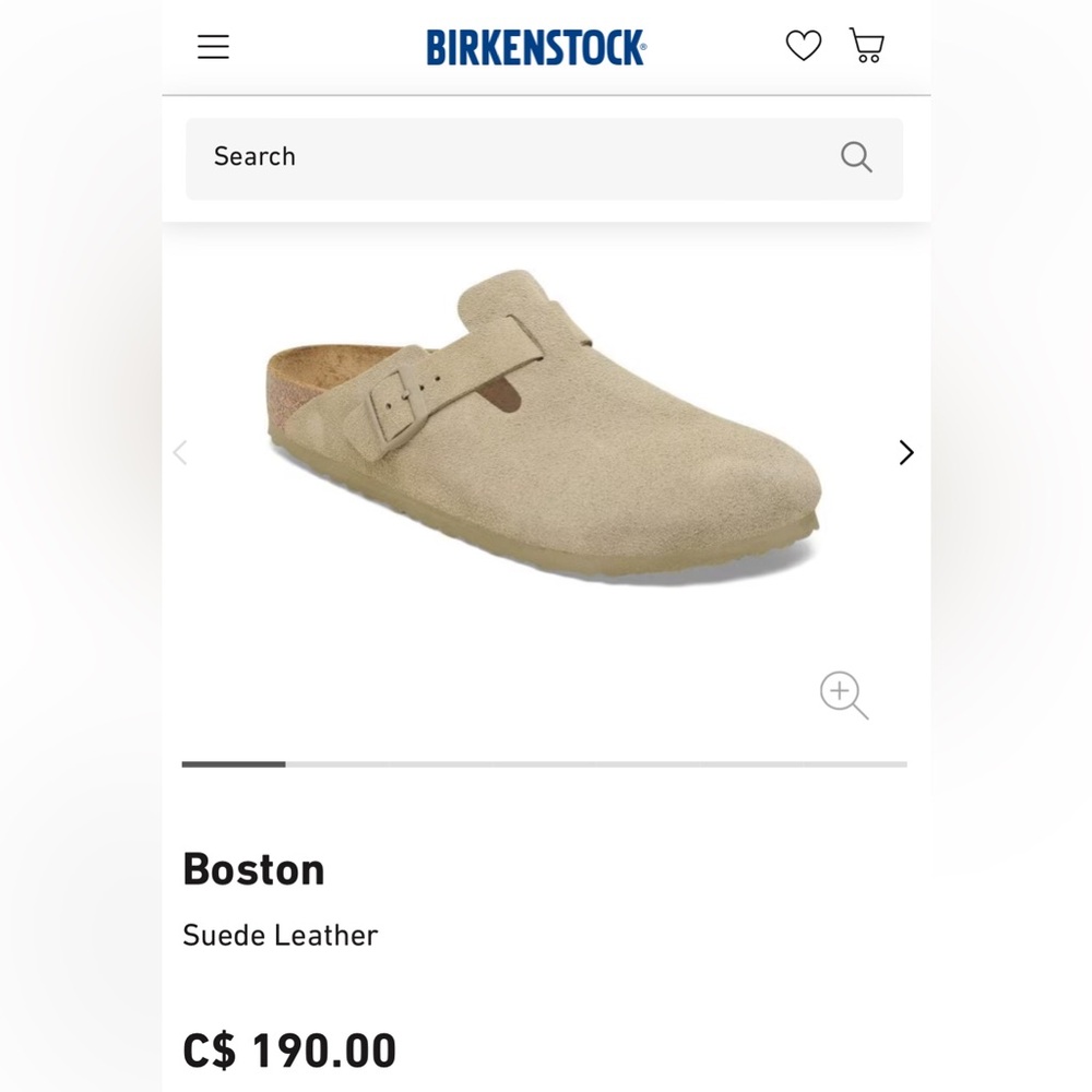 Birkenstock Boston
